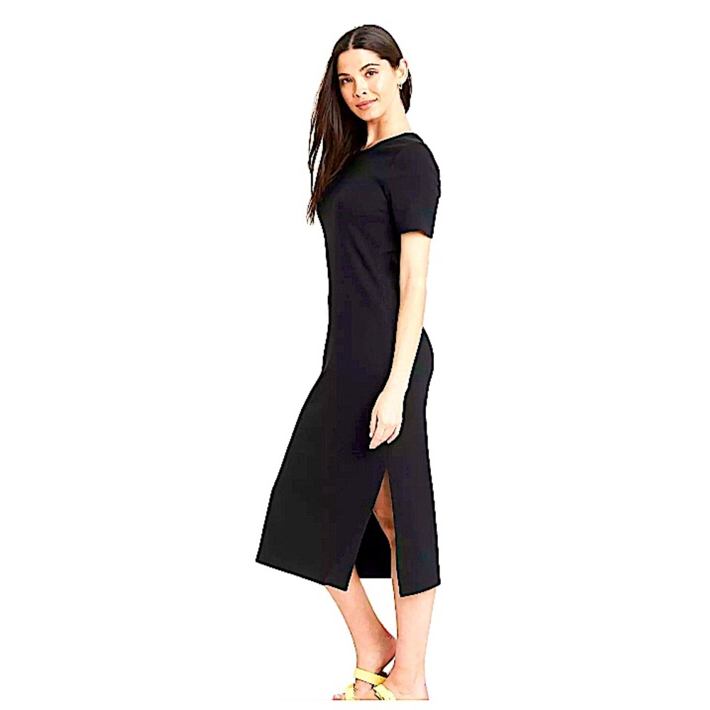 A New Day (TARGET) form fitting black cotton dress NWOT